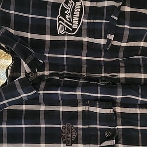 Harley Davidson button down